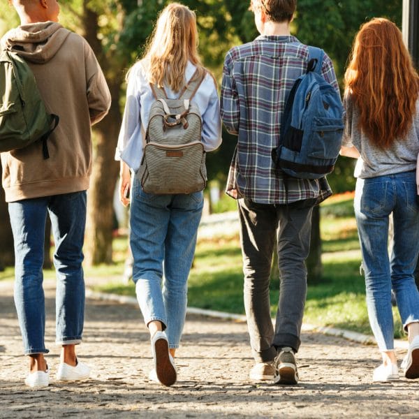 International students at a U.S. college