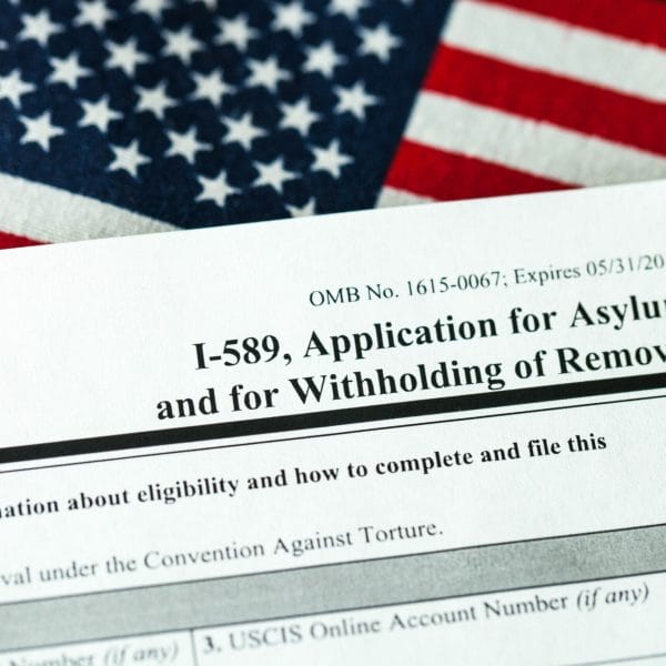 U.S. application for asylum