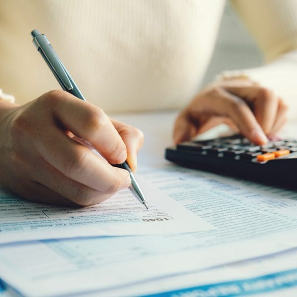 An immigrant files taxes