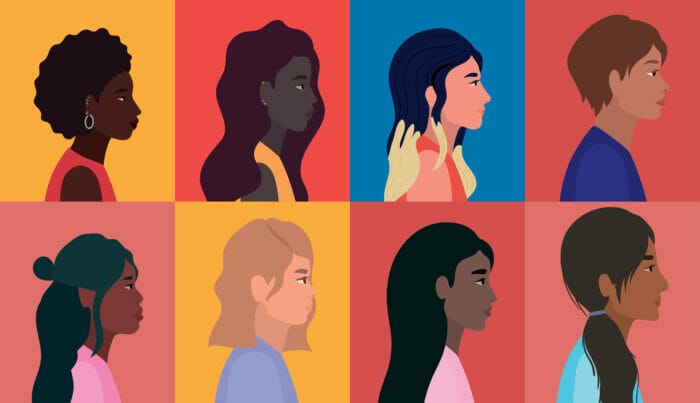 Immigrant women in the United States.