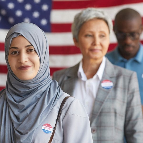 Immigrants voting in the 2020 election