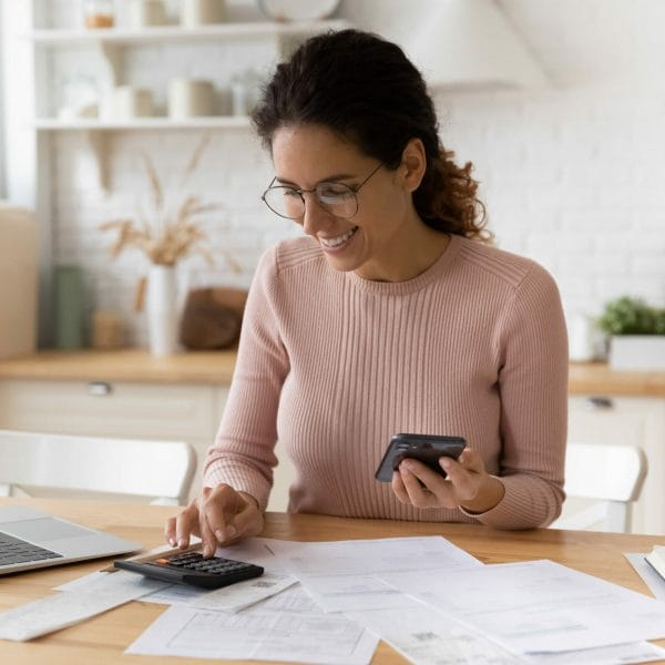 An immigrant files her taxes