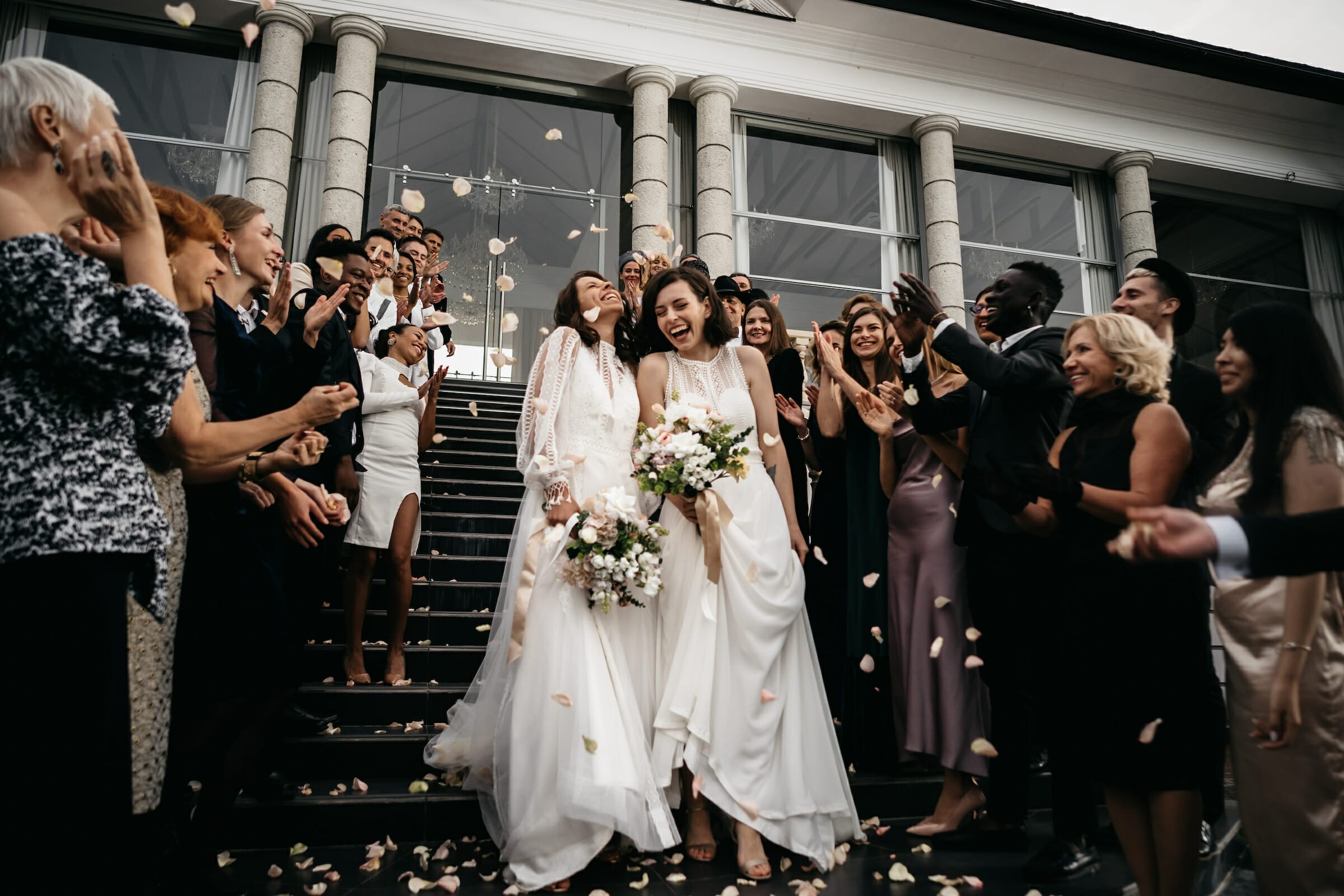 A same-sex couple gets married