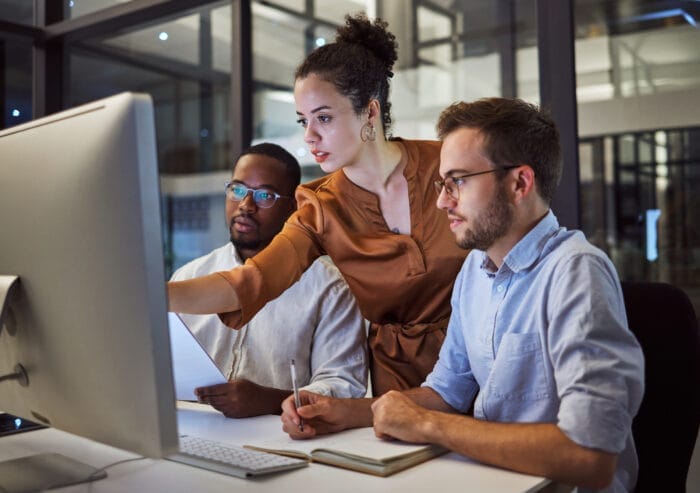 Employer creating a job description for a foreign worker
