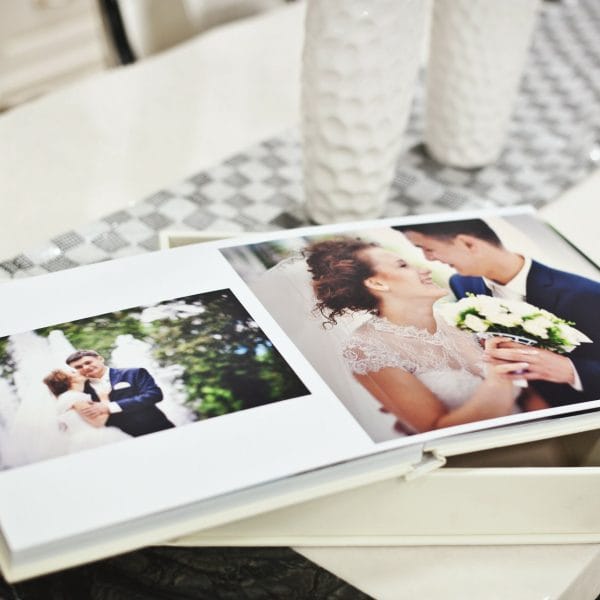 Classic wedding album