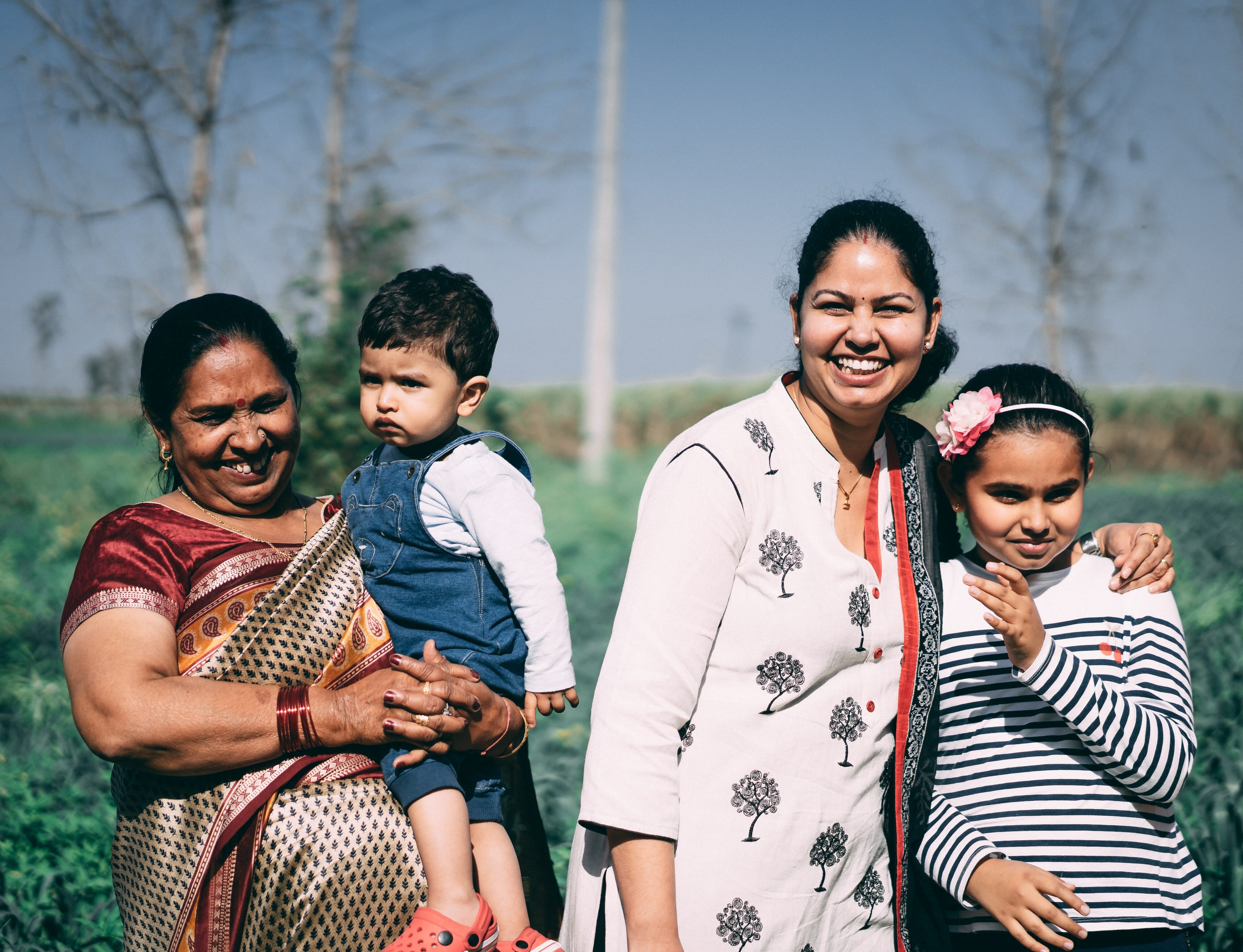 Indian Immigrant family