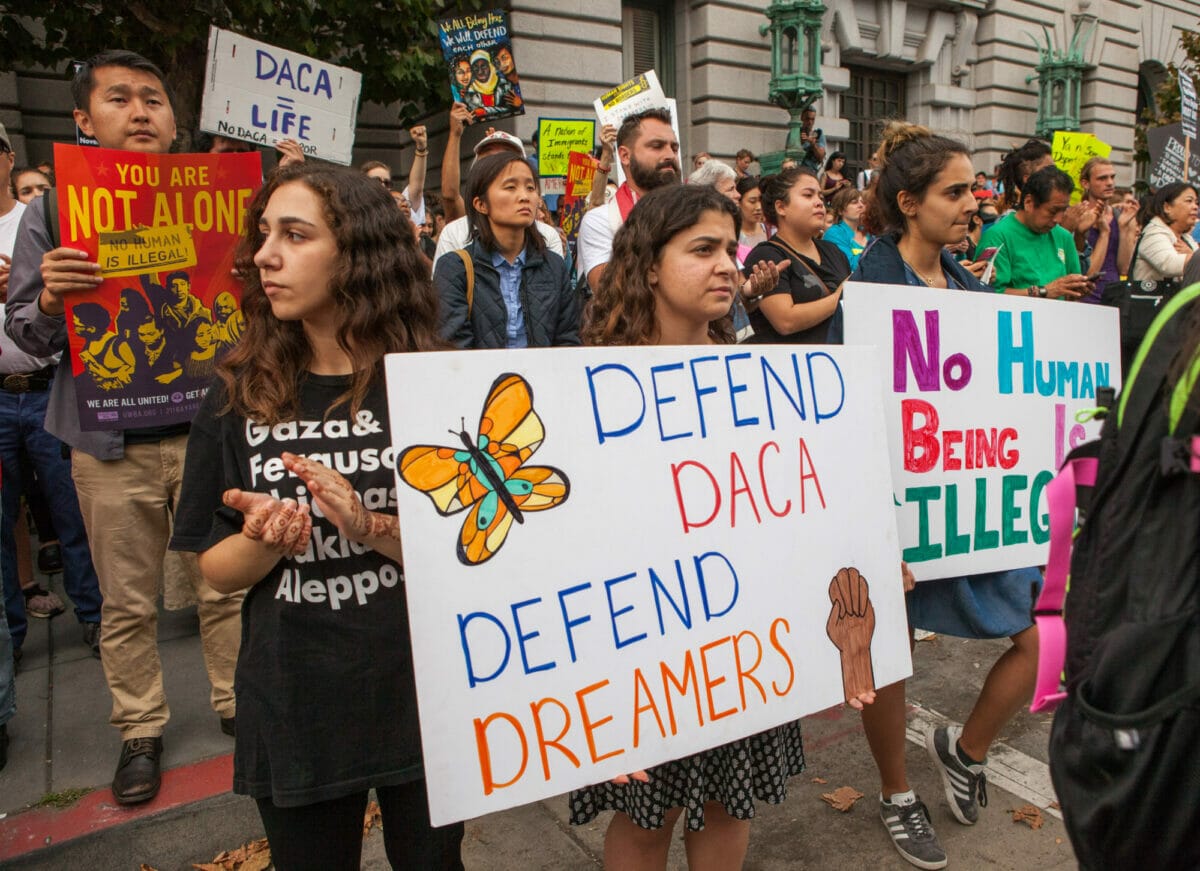 DACA Protest for Dreamers