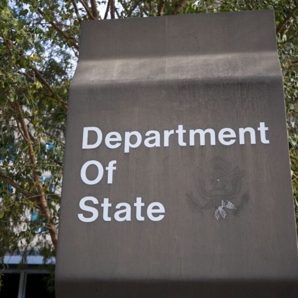 Department of State Sign