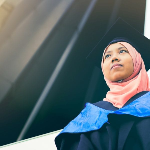 Female graduate