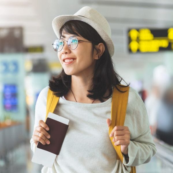 Immigrant in Airport, Traveling