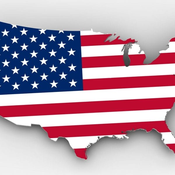 Map of immigrants in USA