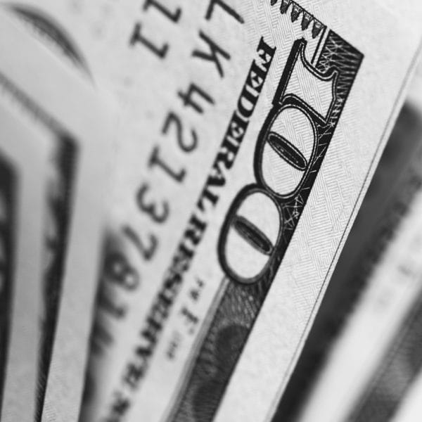 A wad of cash