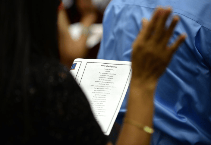 Oath of Allegiance Ceremony